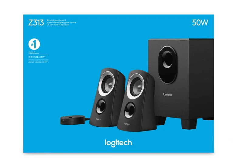 Logitech Z313 25 W Nero 2.1 canali