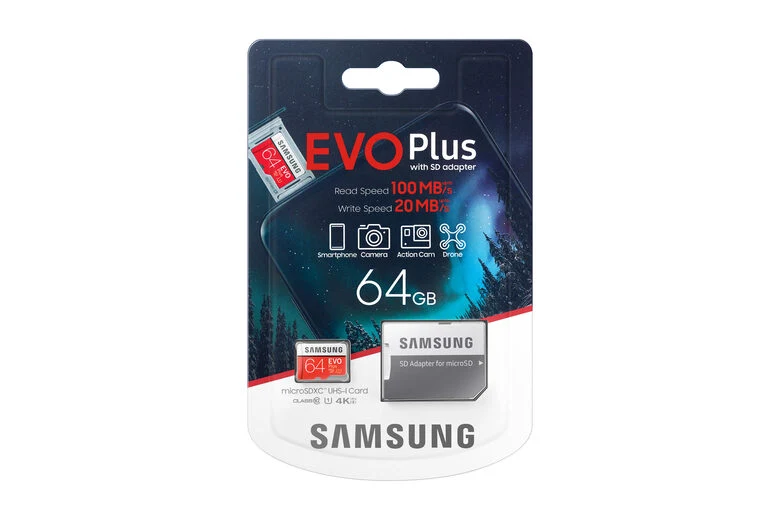 Samsung Evo Plus memoria flash 64 GB MicroSDXC UHS-I Classe 10
