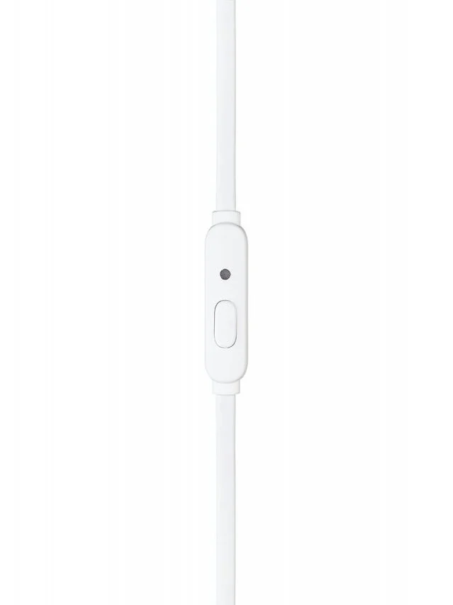 JBL T205 Auricolare Cablato In-ear Musica e Chiamate Cromo, Bianco