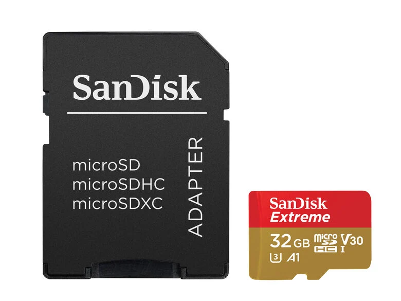 SanDisk Extreme 32 GB MicroSDHC UHS-I Classe 10