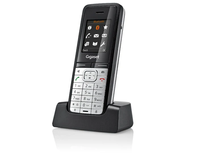 Gigaset SL610H PRO Telefono DECT Nero, Argento
