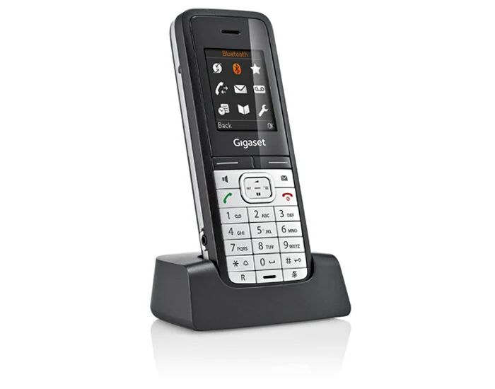 Gigaset SL610H PRO Telefono DECT Nero, Argento