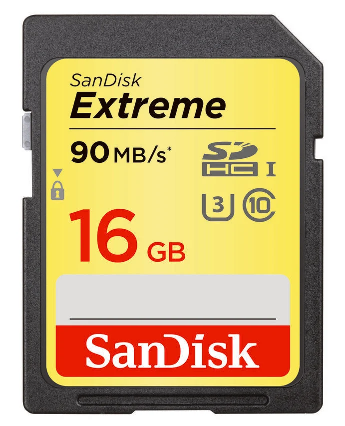 SanDisk Extreme 16 GB SDHC UHS-I Classe 10