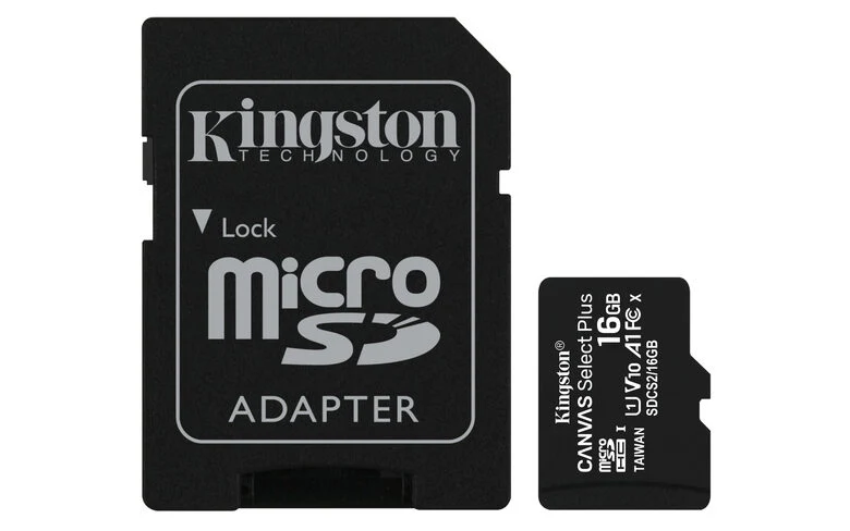 Kingston Technology Canvas Select Plus 16 GB MicroSDHC UHS-I Classe 10