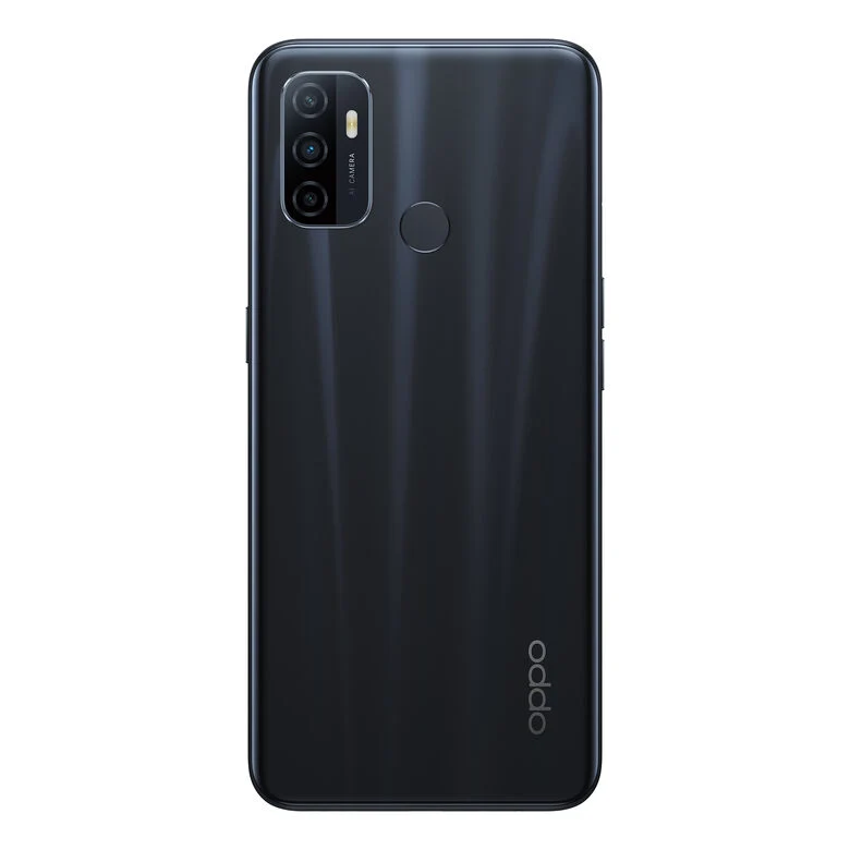 OPPO A53s Smartphone, 186g, Display 6.5" HD+ LCD, 3 Fotocamere 13MP, RAM 4GB + ROM 128GB Espandibile, Batteria 5000mAh, Ricarica Rapida, Dual Sim, [Versione Italiana], Electric Black