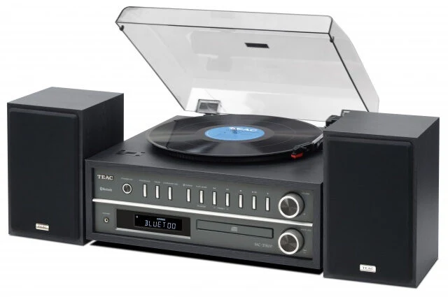 TEAC MC-D800-B Giradischi con trasmissione a cinghia Nero