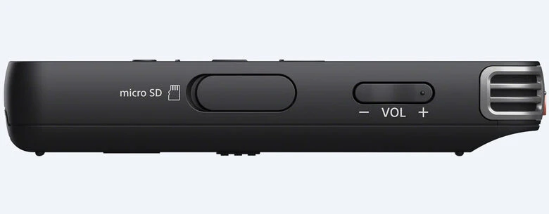Sony ICD-PX470 dittafono Memoria interna e scheda di memoria Nero