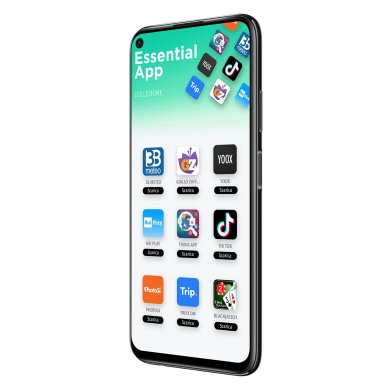 Huawei P40 lite 16,3 cm (6.4") Dual SIM ibrida Android 10.0 Huawei Mobile Services (HMS) 4G USB tipo-C 6 GB 128 GB 4200 mAh Nero