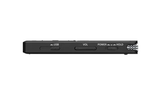 Sony ICD-UX570 Memoria interna e scheda di memoria Nero