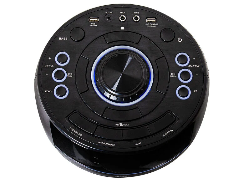 Trevi XF 900 CD Sistema PA portatile 90 W Nero