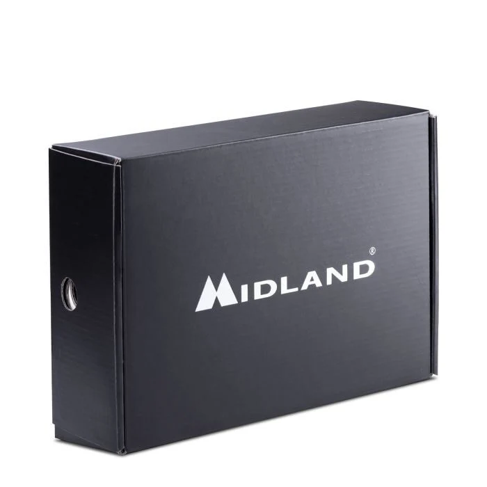 Midland BTX1 PRO TWIN interfono da moto 2 canali 300 m Nero