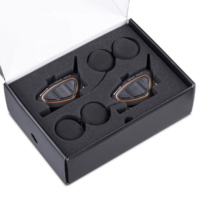Midland BTX1 PRO TWIN interfono da moto 2 canali 300 m Nero