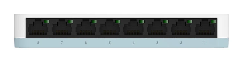 D-Link DGS-1008D/E switch di rete L2 Gigabit Ethernet (10/100/1000) Nero