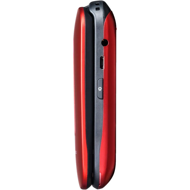 Panasonic KX-TU456 6,1 cm (2.4") 110 g Rosso Telefono cellulare basico