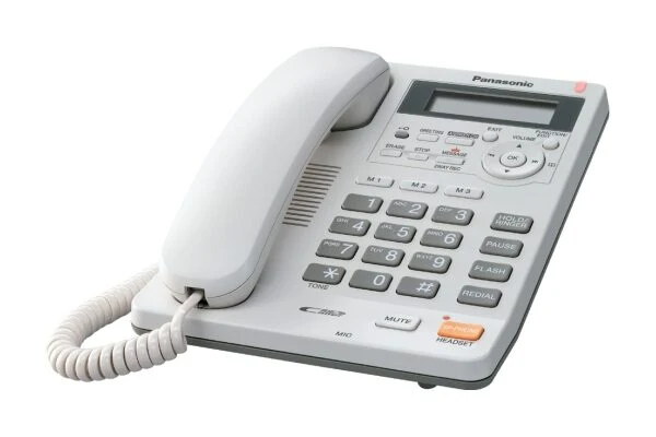 Panasonic KX-TS620EXW telefono Identificatore di chiamata Bianco