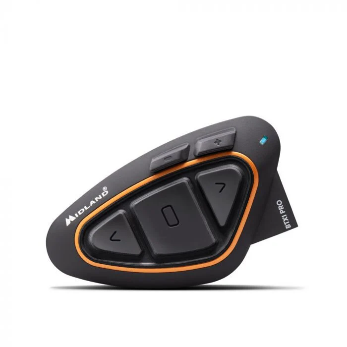 Midland BTX1 Pro Single interfono da moto 300 m Nero