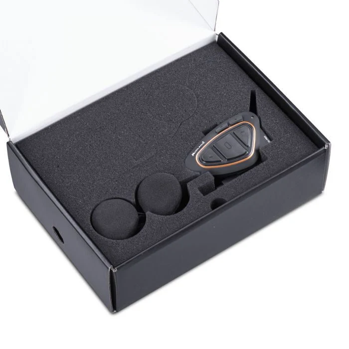 Midland BTX1 Pro Single interfono da moto 300 m Nero