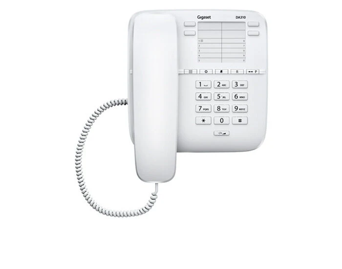 Gigaset DA310 Telefono analogico Bianco
