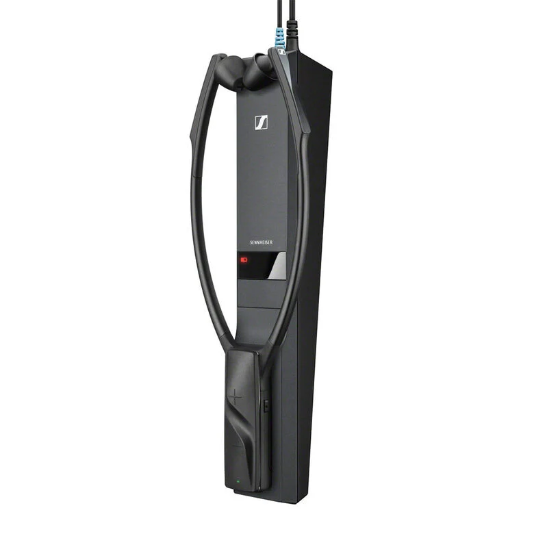 Sennheiser RS 2000 Con cavo e senza cavo Cuffie Stetoscopiche MUSICA Nero