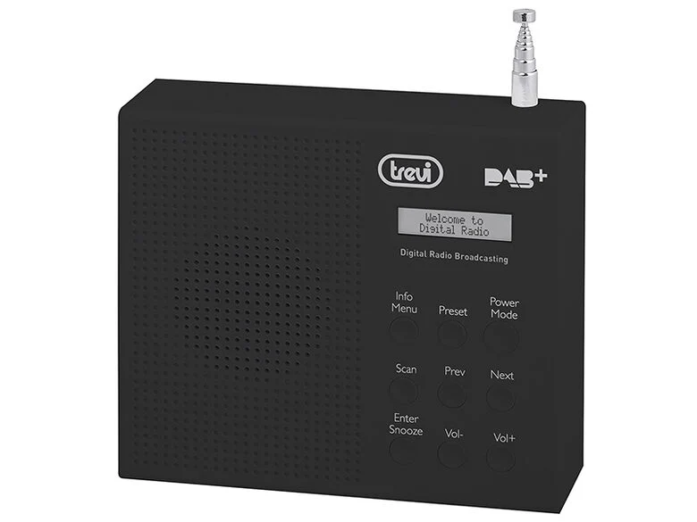 Trevi DAB 791 R Portatile Digitale Nero