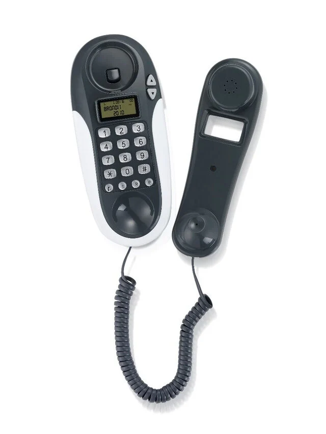 Brondi Kenoby Cid Telefono analogico Identificatore di chiamata Grigio, Bianco