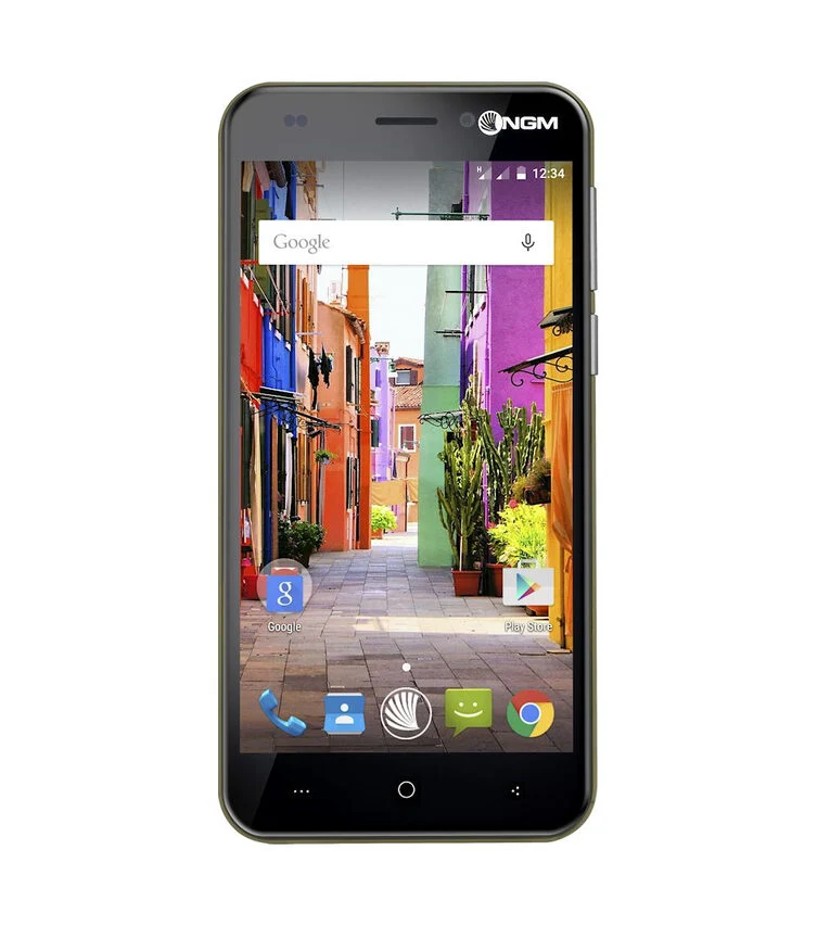 NGM-Mobile You Color P508 12,7 cm (5") Doppia SIM Android 5.1 4G Micro-USB 2 GB 16 GB 2000 mAh Oro