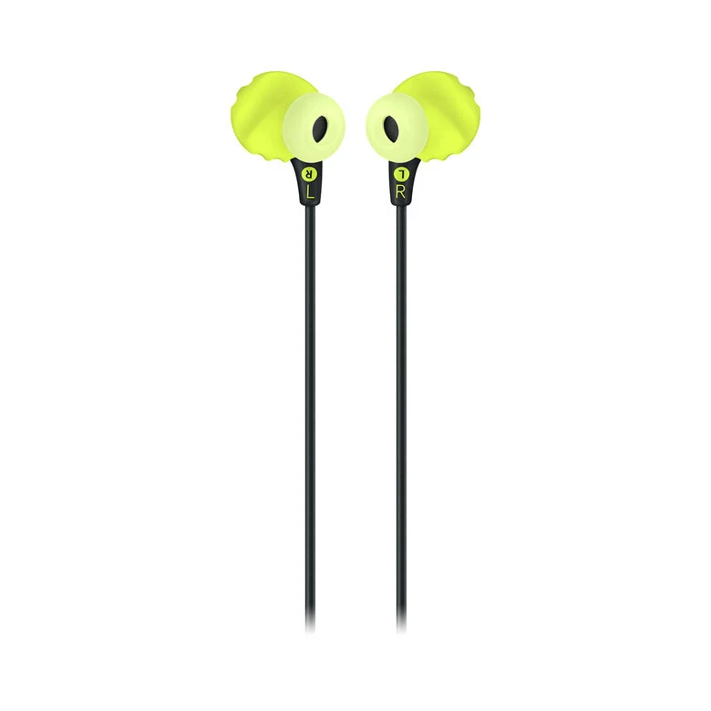 JBL Endurance RUN Auricolare Cablato In-ear Sport Nero, Giallo