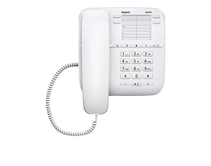 Gigaset DA410 Telefono analogico Bianco