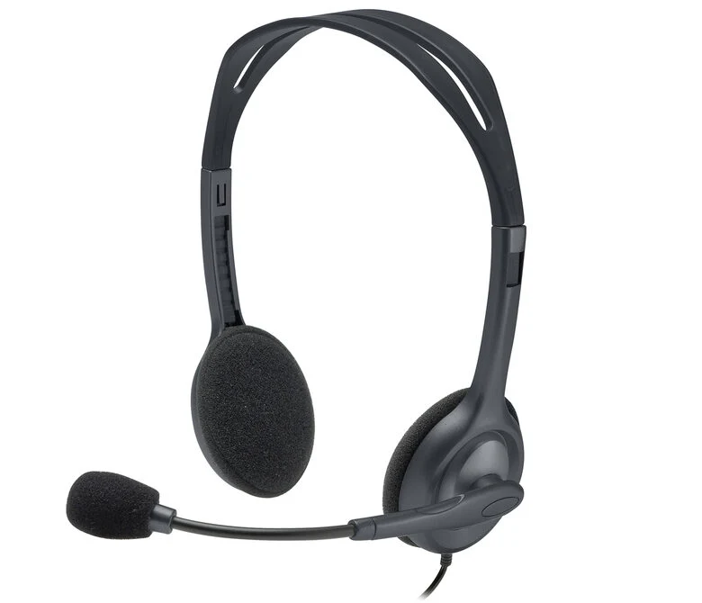 Logitech H111 Stereo Headset Auricolare Cablato A Padiglione Ufficio Grigio