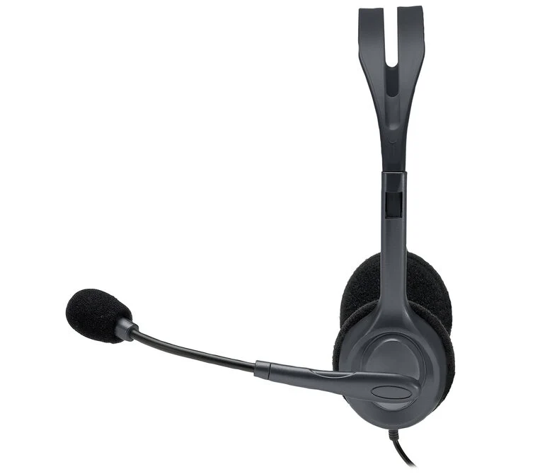 Logitech H111 Stereo Headset Auricolare Cablato A Padiglione Ufficio Grigio