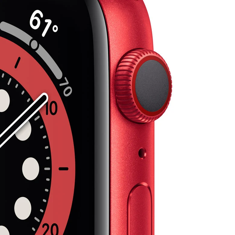 Apple Watch Serie 6 GPS + Cellular, 44mm in alluminio PRODUCT(RED) con cinturino Sport PRODUCT(RED)