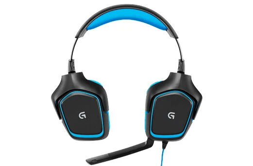 Logitech G G430 Auricolare Cablato A Padiglione Giocare Nero, Blu
