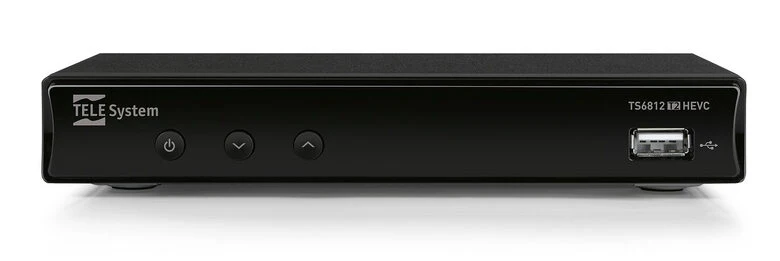 TELE System TS6812 T2HEVC Nero