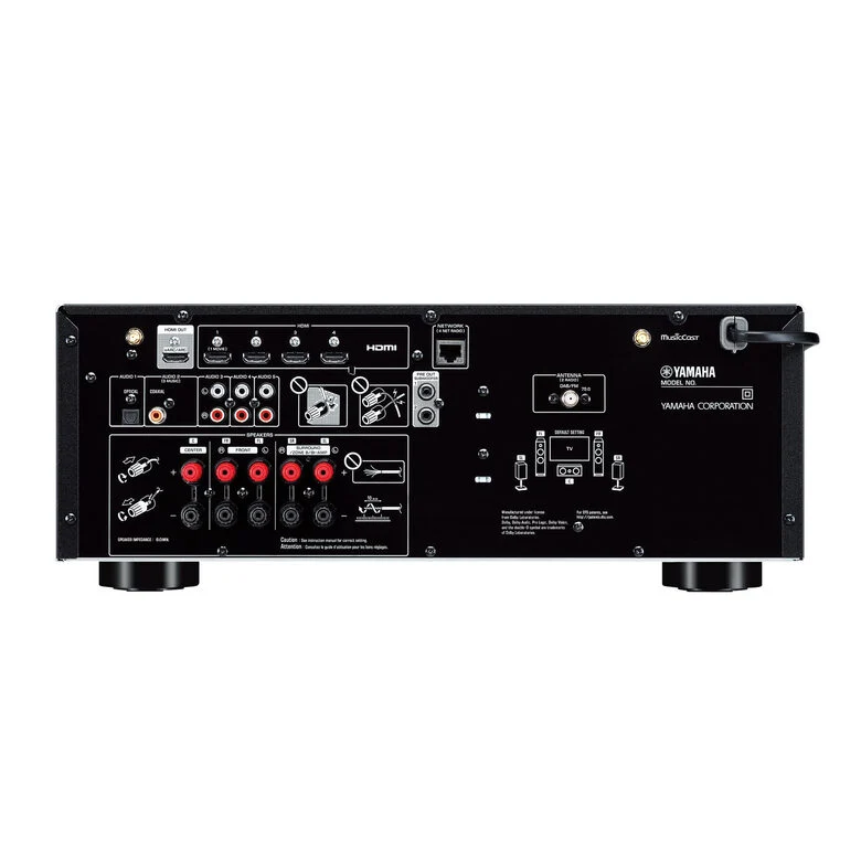 Yamaha RX-V4A 5.2 canali Surround Compatibilità 3D Nero