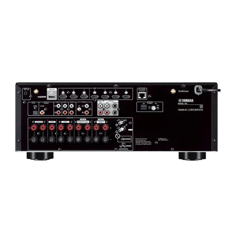 Yamaha TSR-700 ricevitore AV 100 W 7.1 canali Surround Compatibilità 3D Nero
