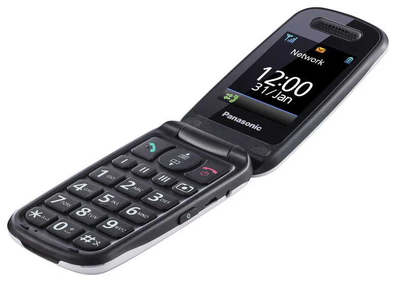 Panasonic KX-TU456 6,1 cm (2.4") 110 g Bianco Telefono cellulare basico