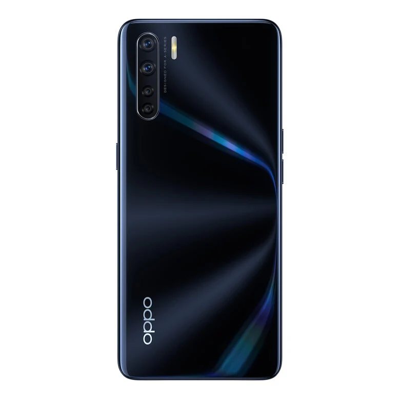OPPO A91 Smartphone , Display 6.4'' AMOLED, 4, Fotocamere, 128 GB Espandibili, RAM 8 GB, Batteria 4025 mAh, Dual Sim, 2020, Versione italiana], Colore Lightening Black