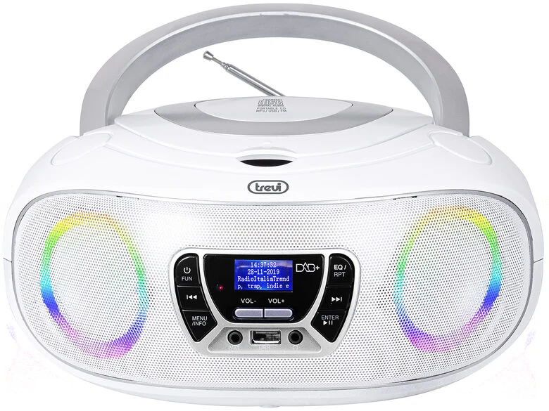 Trevi CMP 583 DAB Digitale Bianco