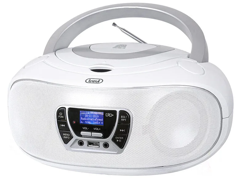 Trevi CMP 583 DAB Digitale Bianco