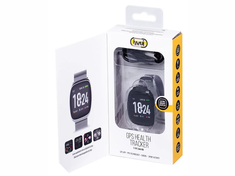 Trevi T-FIT 260 HB 3,3 cm (1.3") LCD Nero GPS (satellitare)