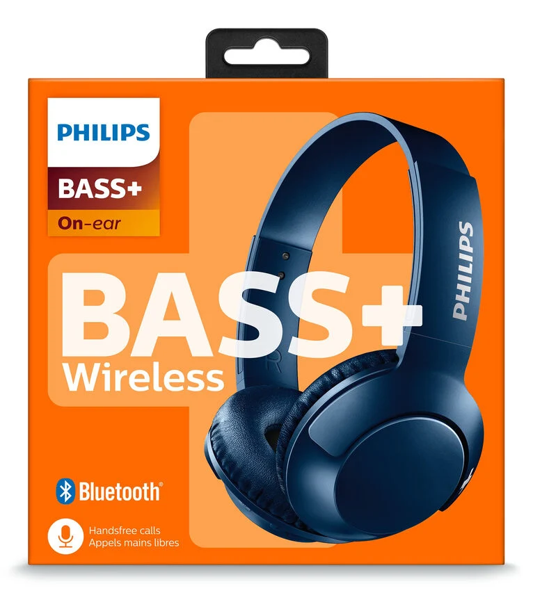 Philips Cuffie sovrauricolari wireless con microfono SHB3075BL/00