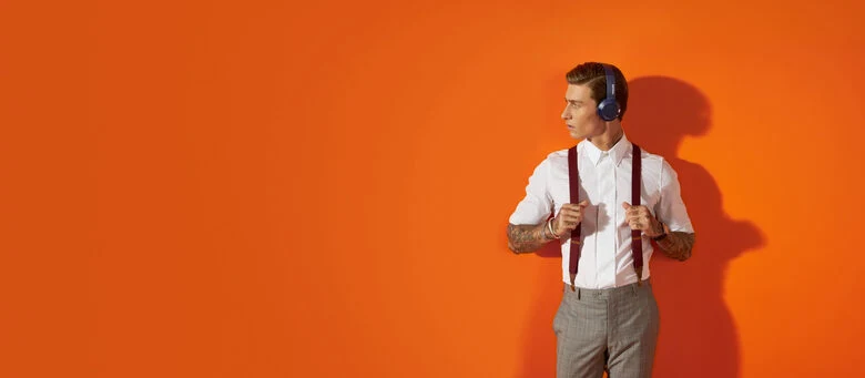 Philips Cuffie sovrauricolari wireless con microfono SHB3075BL/00