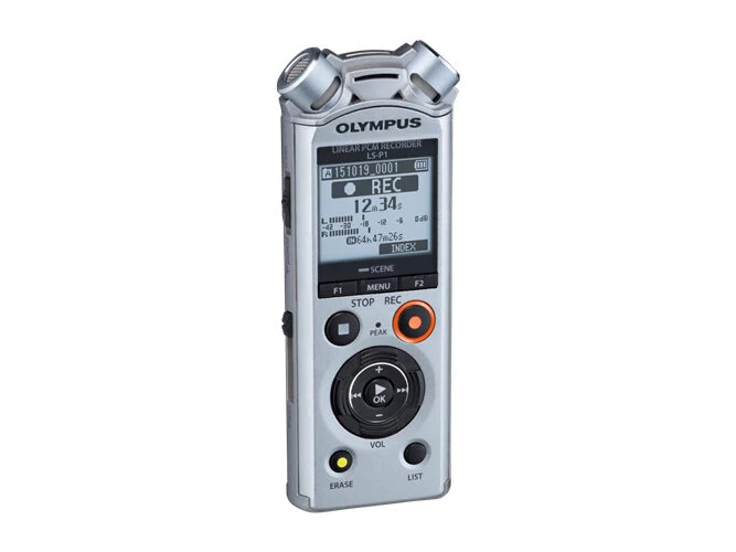 Olympus LS-P1 Memoria interna e scheda di memoria Argento