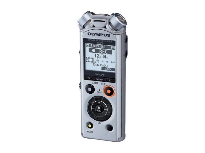 Olympus LS-P1 Memoria interna e scheda di memoria Argento