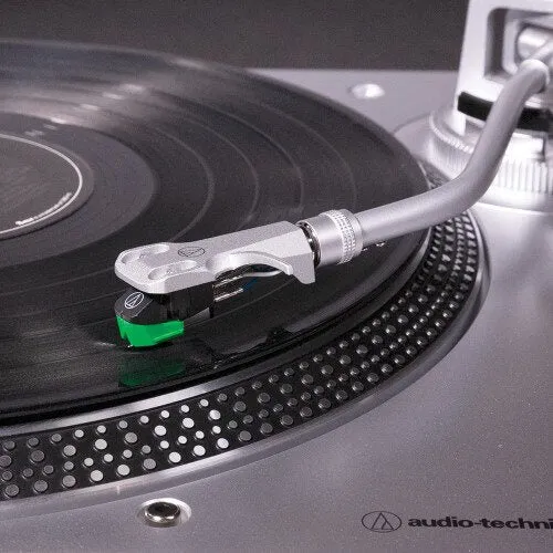 Audio-Technica AT-LP120X Giradischi a trasmissione diretta Argento