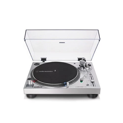 Audio-Technica AT-LP120X Giradischi a trasmissione diretta Argento