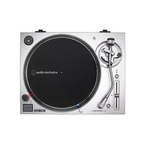 Audio-Technica AT-LP120X Giradischi a trasmissione diretta Argento
