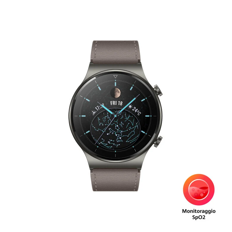 Huawei WATCH GT 2 Pro 3,53 cm (1.39") AMOLED Grigio GPS (satellitare)