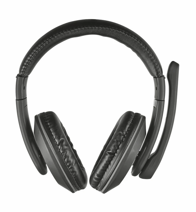 Trust 21662 cuffia e auricolare Cablato A Padiglione Musica e Chiamate Nero