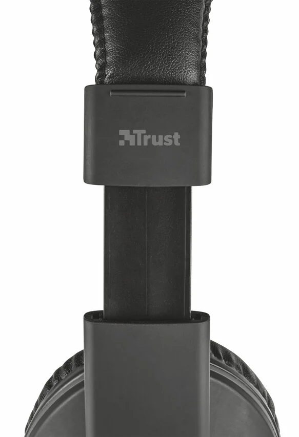 Trust 21662 cuffia e auricolare Cablato A Padiglione Musica e Chiamate Nero